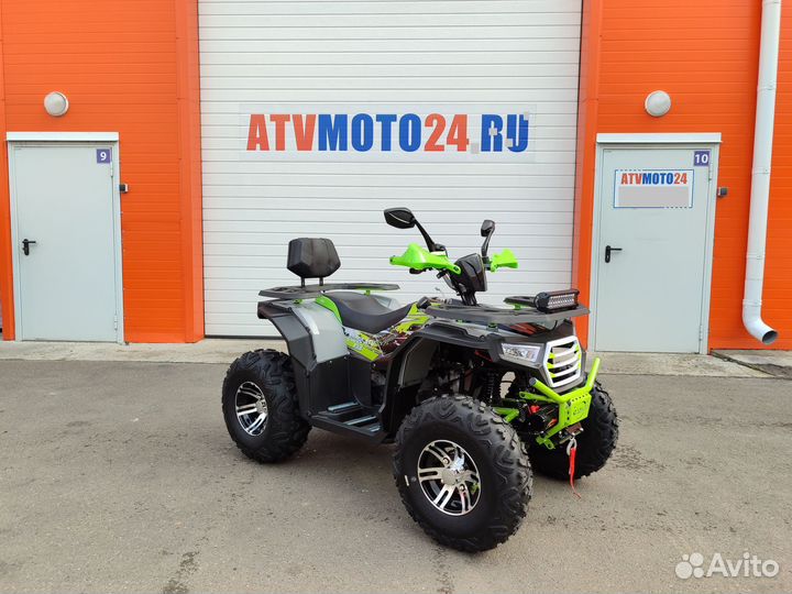 Квадроцикл Loncin 200, Лебедка, Ручной стартер