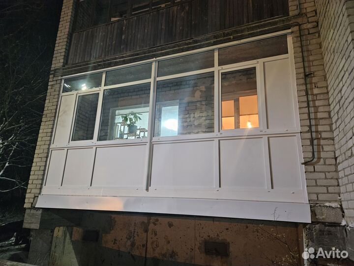 Остекление балконов и лоджий под ключ