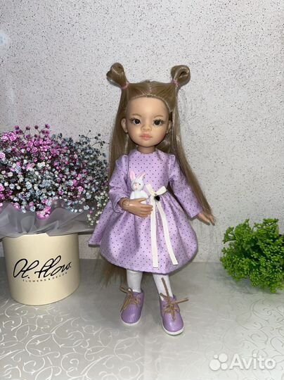 Платья с длинным рукавом на куклу Паола Рейна 32см