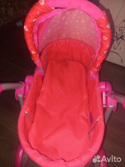 Коляска кукольная