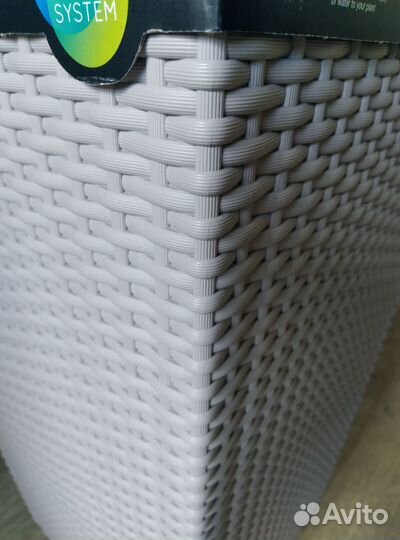 Кашпо с автополивом Lechuza Cubico 30/56