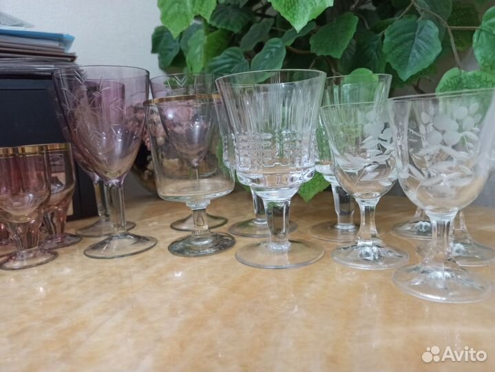 Цветное стекло с гравировкой снежинка