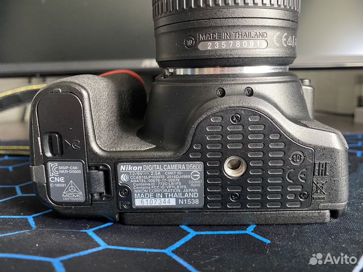 Зеркальный фотоаппарат Nikon d5600 18-55 vr kit