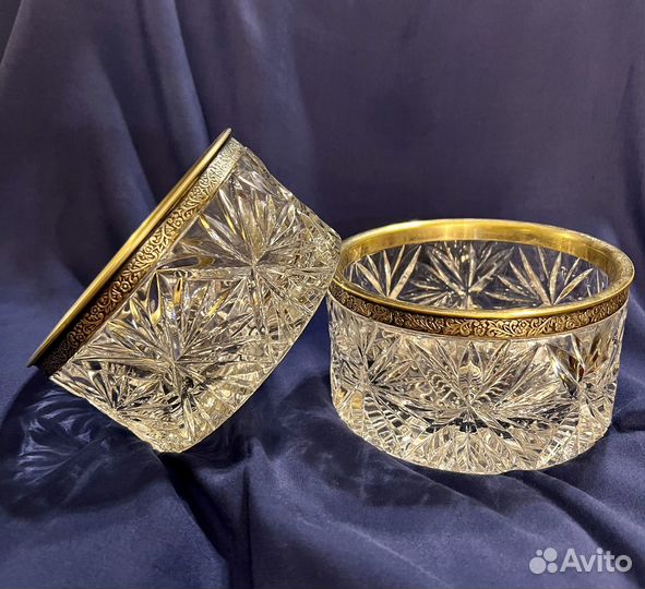 Ваза хрустальная салатник