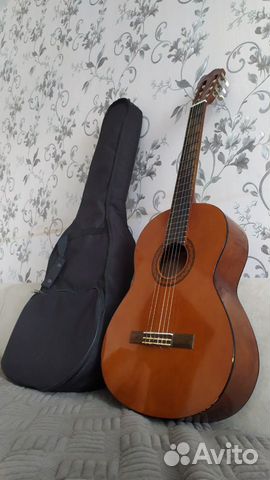 Классическая гитара Yamaha c40 с чехлом объявление продам
