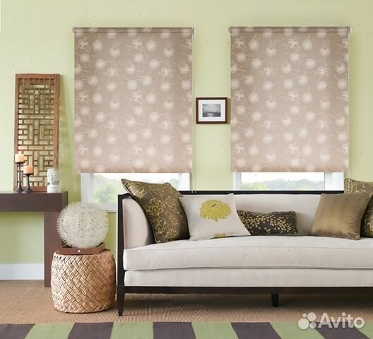 Рулонные шторы. Европейские ткани