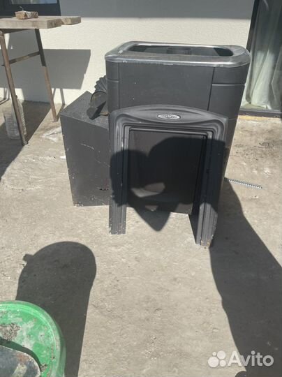 Печь для бани тмф гейзер супер inox витра 3k