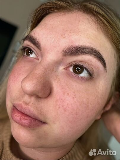 Оформление бровей