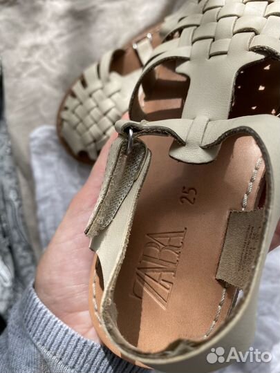 Сандали босоножки zara для девочки