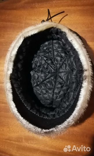 Кепка женская натуральная кожа