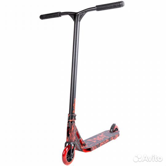 Трюковый самокат TechTeam Drop WT красный новый