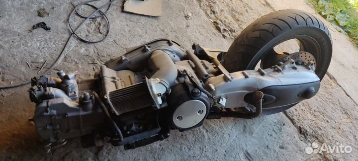 Контрактный двигатель Yamaha T-MAX500 J401, J402