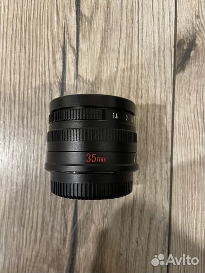Объектив 7Artisans 35 mm f1.4 APS-C M4/3 - mount