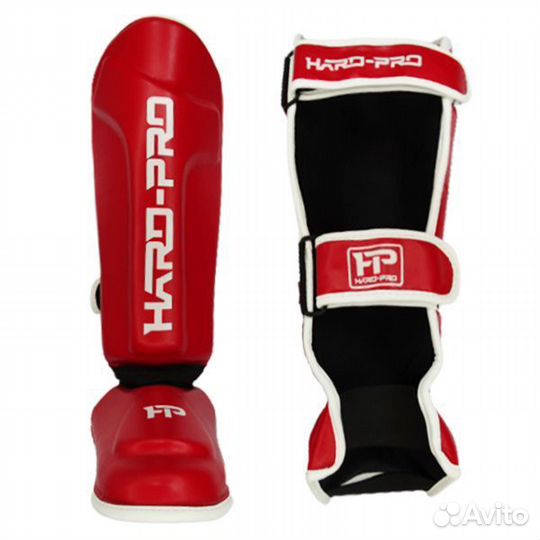 Защита голени и стопы hard-pro Усиленная