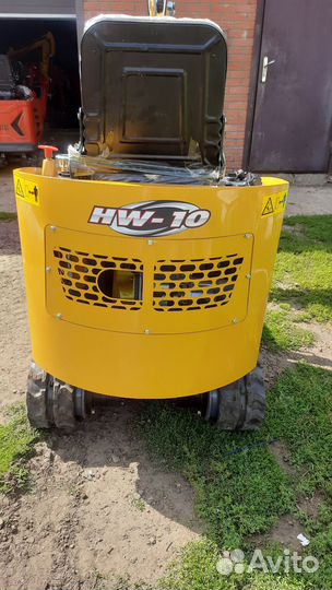 Мини-экскаватор HengWang HW-10, 2024