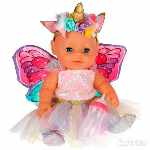 Пупс Алиса единорог 30 см
