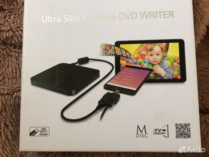 HL data storage ultra slim portable DVD writer