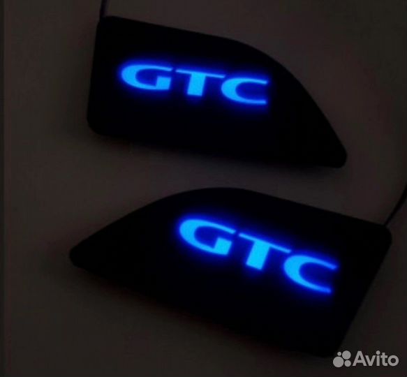 Led подсветка дверных ручек салона Opel Astra