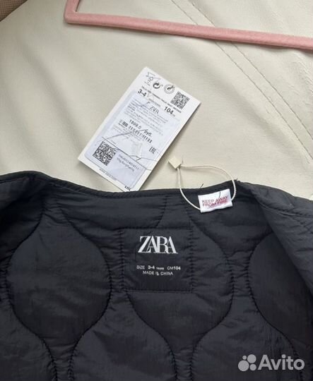 Куртка zara 104