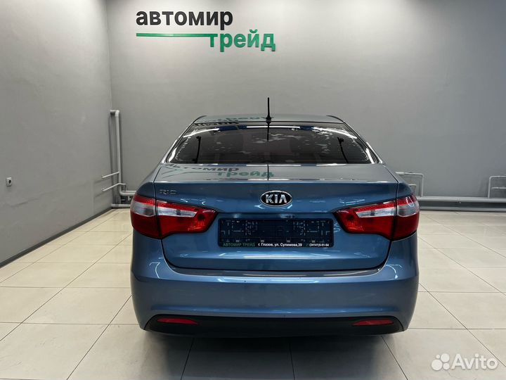 Kia Rio 1.6 МТ, 2013, 185 400 км