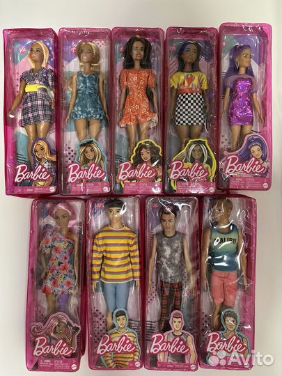Кукла барби barbie fashionistas