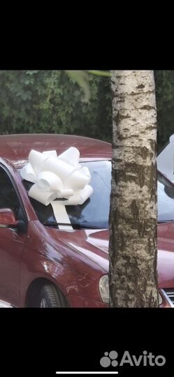 Большой бант на машину