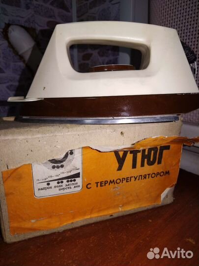 Утюги времен СССР