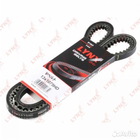 Lynxauto 13X1075HD Ремень клиновый