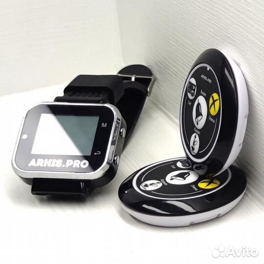 Кнопка вызова официант/кальян с часами-пейджер