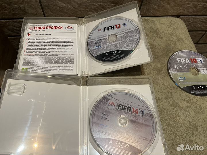Диски на PlayStation 3