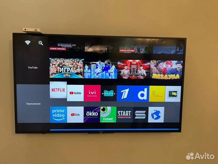 Sony, smart-TV, WI-FI, Bluetooth, HD, 22дюйма