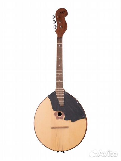 Doff DPS3 домра малая. Верхняя дека: массив кедра