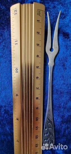 Серебро вилочка для лимона