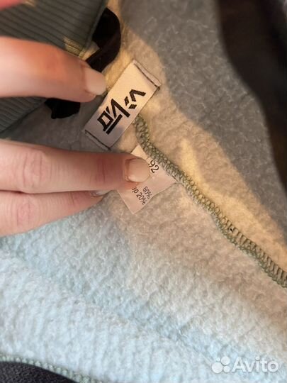 Флисовый комбинезон 92