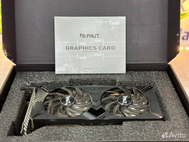 Видеокарта Nvidia Geforce GTX 1660 Palit 6GB