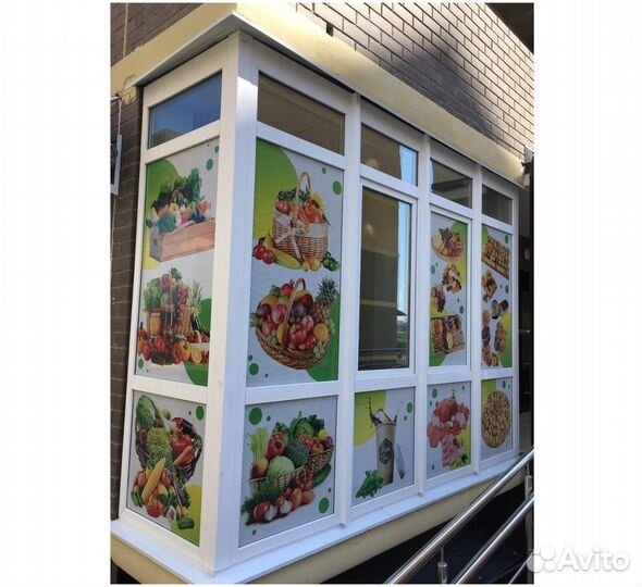 Печать и монтаж пленки на окна