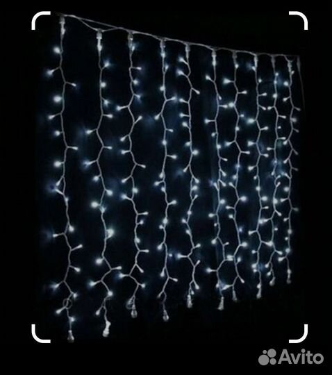 Гирлянда электрическая 1,5х1,5 м