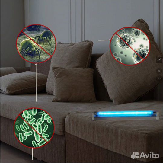 Бактерицидная кварцевая лампа