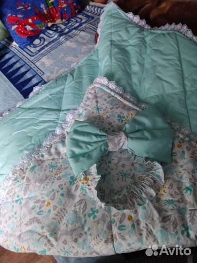 Конверт одеяло на выписку