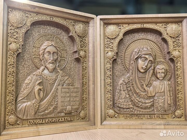 Иконы Господь и Богородица