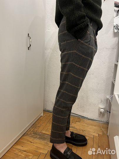 Брюки шерстяные