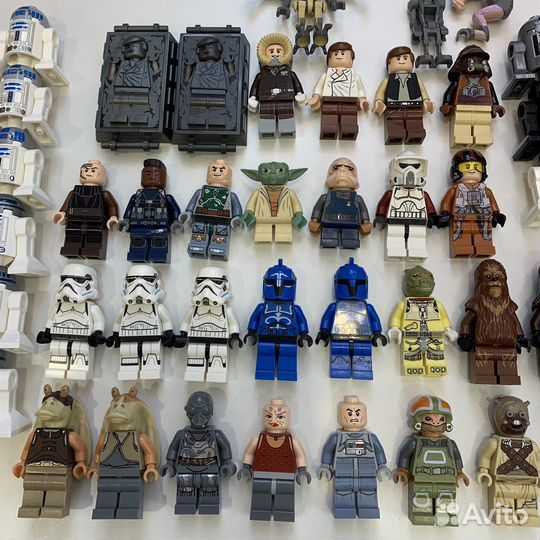 Lego Star Wars минифигурки звездные войны