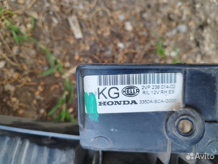 Фонарь задний правый Honda Cr-V RD7 K20A1