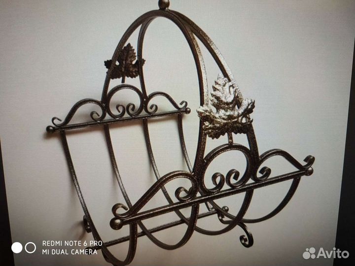 Кованые цветочницы