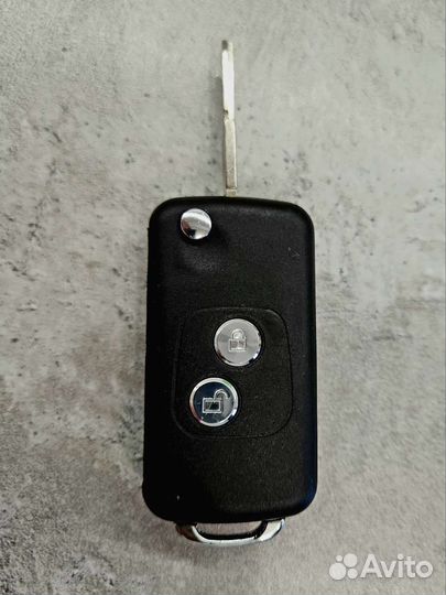 Корпус выкидного ключа peugeot/citroen