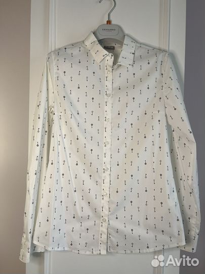 Gulliver жилет и рубашка школьная