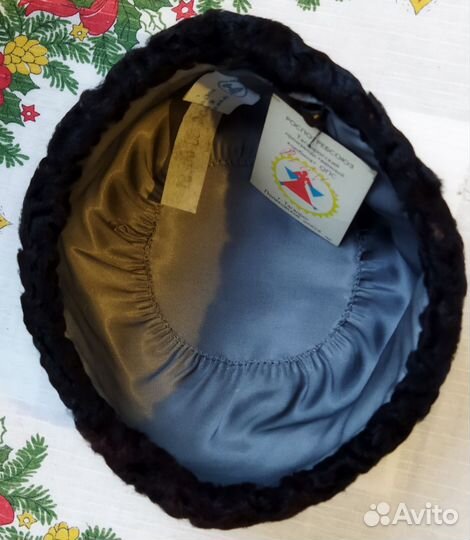 Шапка женская каракуль новая с биркой СССР