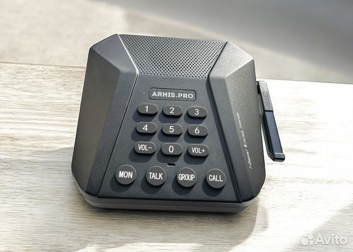 Настольная портативная рация на радиочастотах