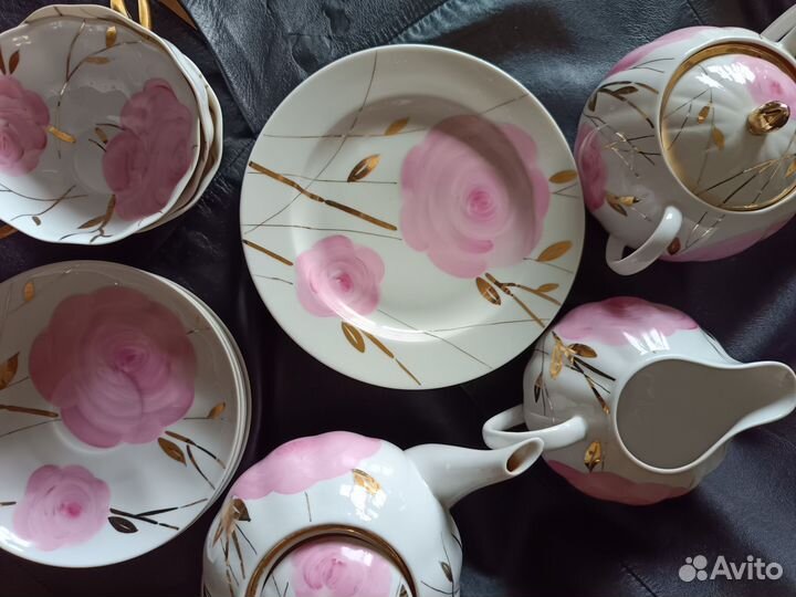 Чайный сервиз дулево весенний СССР