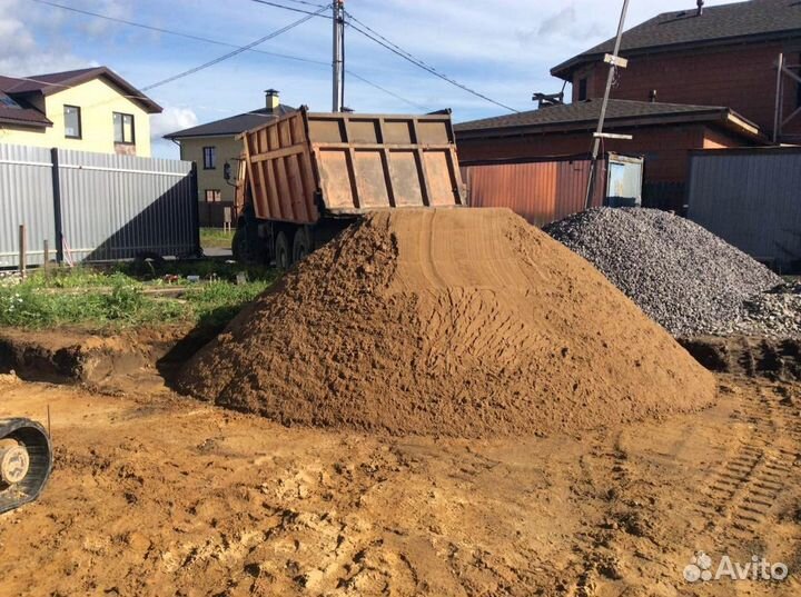 Грунт для поднятия уровня участка. Н-2-4